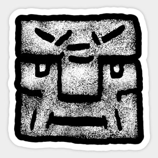 Gaming Head - Cube Face Sticker